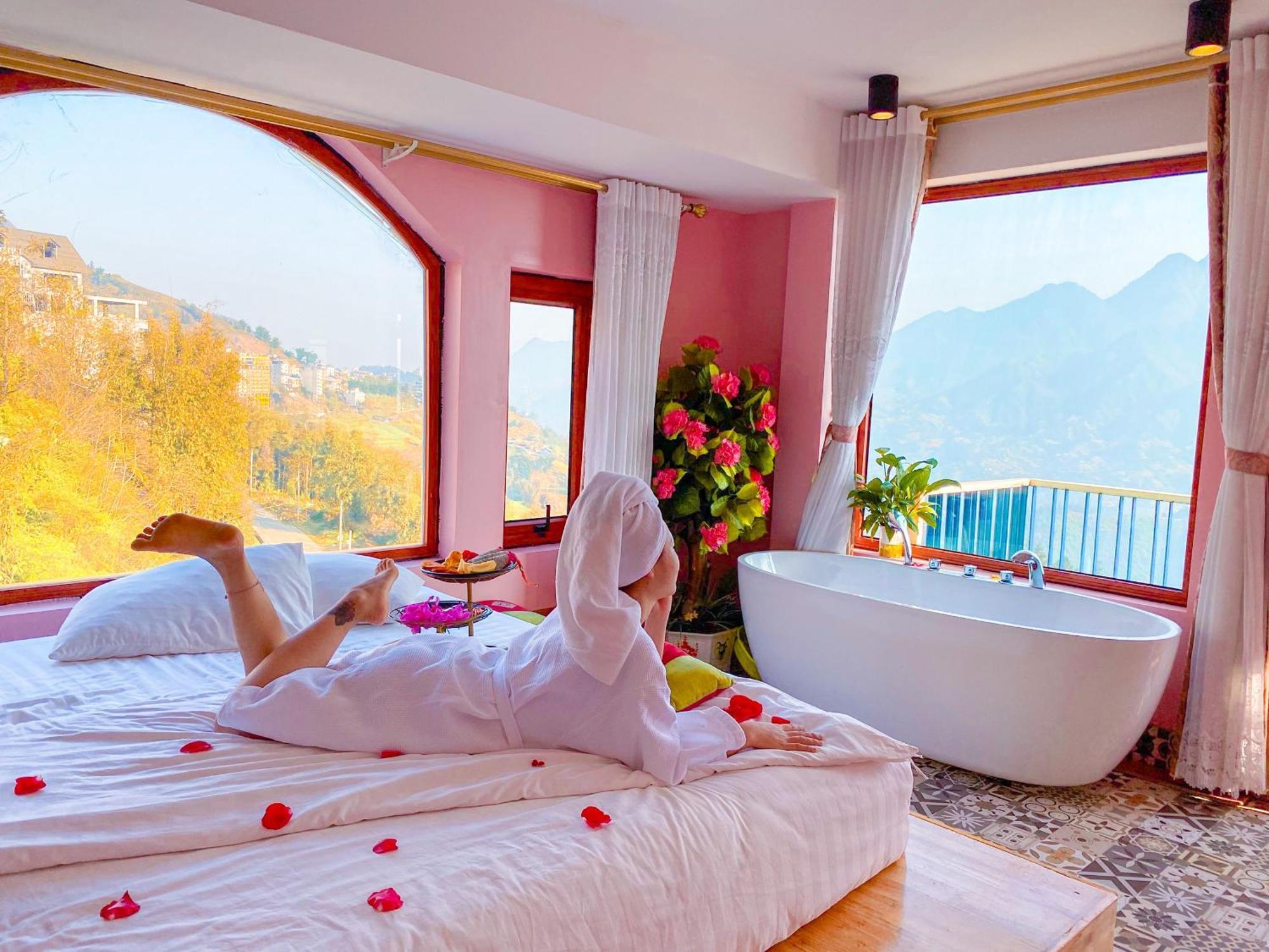 Sapa Scenery Hotel Exterior photo